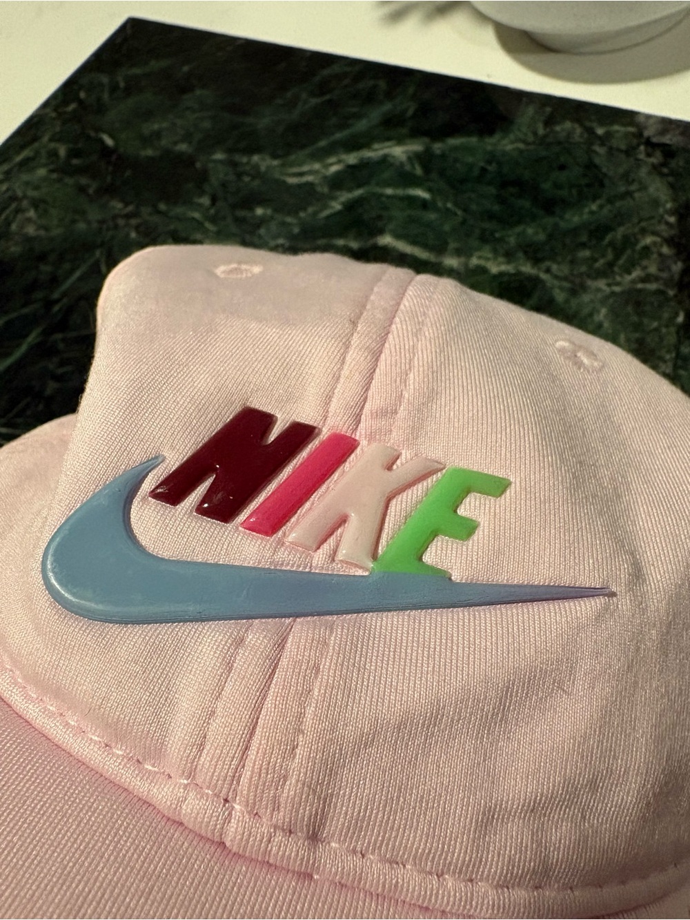 Nike Pink Pastel Swoosh Cap - Picture 5 of 7